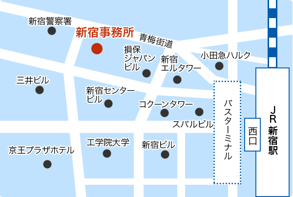 渋谷事務所地図